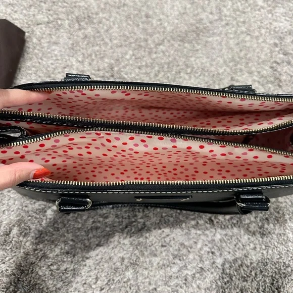 Kate Spade Black Satchel Bag - Picture 5 of 10